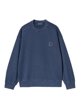 Carhartt Nelson Blue Sweatshirt für Herren