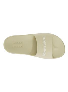 Sandalen Tommy Jeans Chunky Flatform Gelb für Damen
