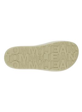 Sandalen Tommy Jeans Chunky Flatform Gelb für Damen