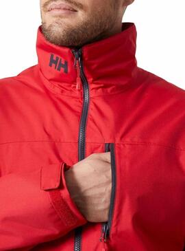 Jacke Helly Hansen Crew Midlayer Rot für Herren