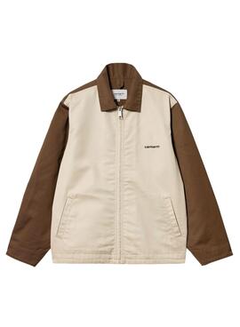 Jacke Carhartt Module Script Beige für Herren