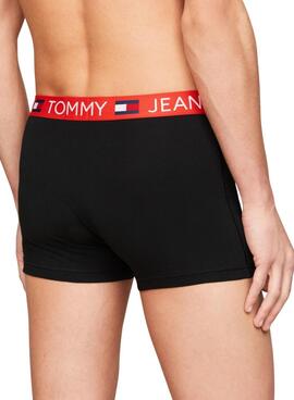 Pack 3 Tommy Jeans Trunk Schwarz Herrenunterhosen