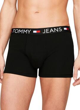 Pack 3 Tommy Jeans Trunk Schwarz Herrenunterhosen