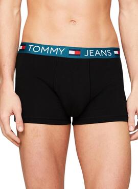 Pack 3 Tommy Jeans Trunk Schwarz Herrenunterhosen