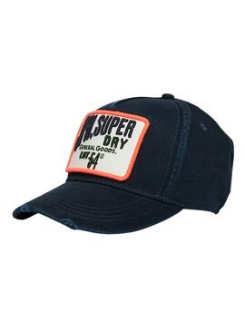 Mütze Superdry Graphic Marine für Damen