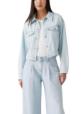 Levis Fatherweight Denim Jacke für Frauen.