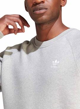 Pullover Adidas Trefoil Essentials Grau für Herren