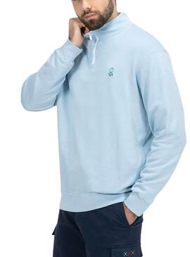 Sweatshirt El Pulpo Perkins Blaues Patch Für Herren