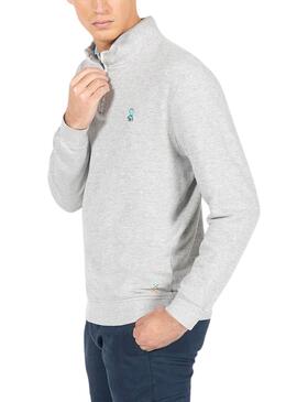Sweatshirt El Pulpo Perkins Graues Patch Für Männer