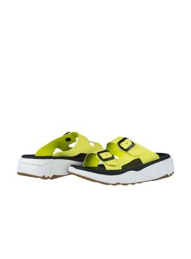 Sandalen München Banzai Gelb für Damen.