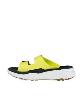 Sandalen München Banzai Gelb für Damen.