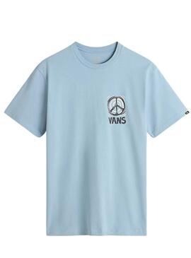 T-Shirt Vans Sunbaked Blau für Herren