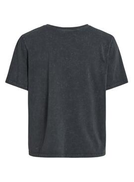 T-Shirt Vila Rock California Schwarz für Damen