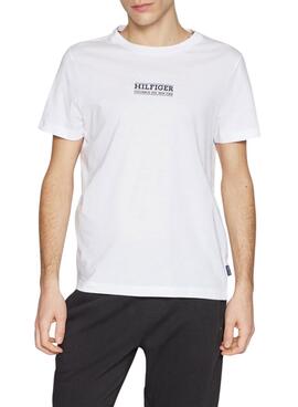T-Shirt Tommy Hilfiger Columbus Weiß für Herren