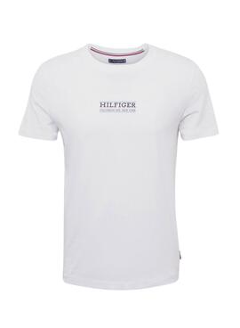 T-Shirt Tommy Hilfiger Columbus Weiß für Herren