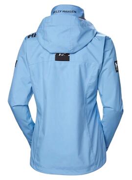 Damen-Jacke Helly Hansen Crew Hooded Blau.