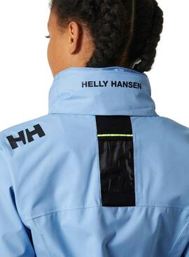 Damen-Jacke Helly Hansen Crew Hooded Blau.