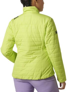 Steppjacke Helly Hansen Crew Insulator Grün für Damen