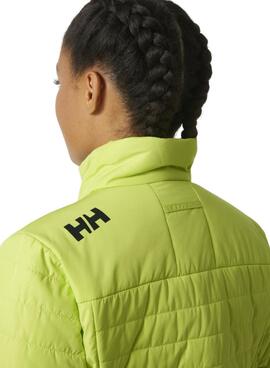 Steppjacke Helly Hansen Crew Insulator Grün für Damen