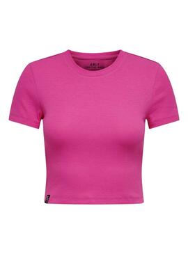 T-Shirt Only Betty Fuchsia für Damen.