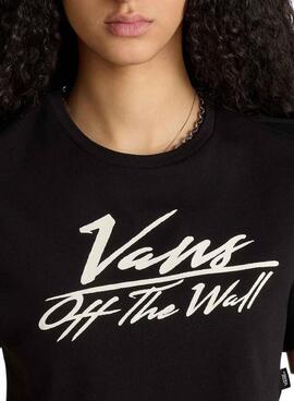 T-Shirt Vans Go Anywhere Schwarz für Damen