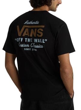 T-Shirt Vans Holder Schwarz für Herren.