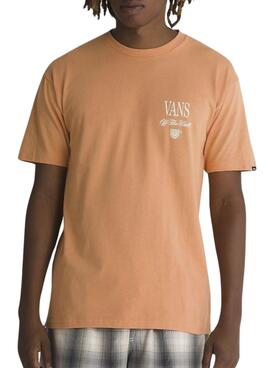 T-Shirt Vans Holdmdel Orange für Herren.