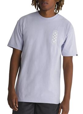 T-Shirt Vans Hand Circle Lila für Herren