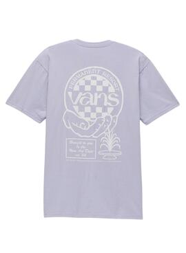 T-Shirt Vans Hand Circle Lila für Herren