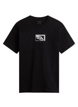 T-Shirt Vans Tech Schwarz für Herren