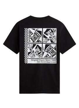 T-Shirt Vans Tech Schwarz für Herren