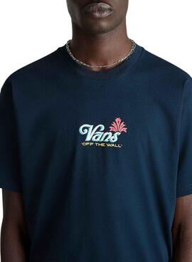 T-shirt Vans Ananas Blau für Herren