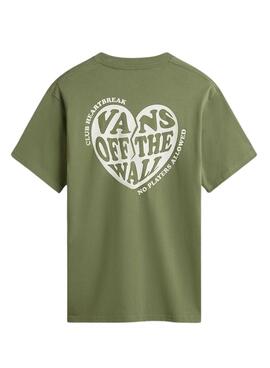 T-Shirt Vans No Players Grün für Herren