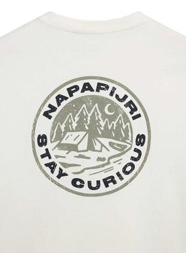 T-Shirt Napapijri Kotcho Weiß für Herren und Damen