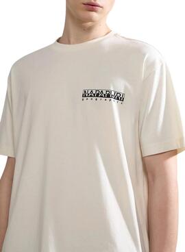 T-Shirt Napapijri Kotcho Weiß für Herren und Damen