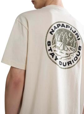 T-Shirt Napapijri Kotcho Weiß für Herren und Damen