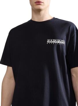 T-Shirt Napapijri Kotcho Schwarz für Männer und Damen