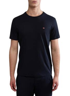 T-Shirt Napapijri Salis Schwarz für Herren