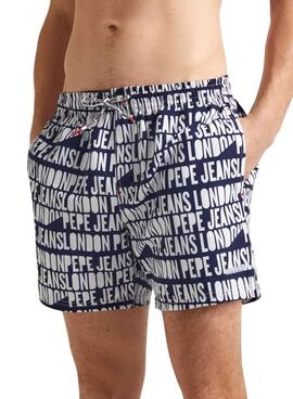 Badehose Pepe Jeans AO Logo Marine für Herren