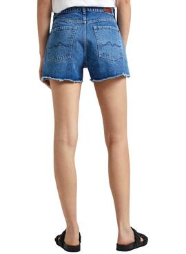 Kurze Hose Pepe Jeans Denim A Line für Damen