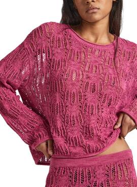 Sweater Pepe Jeans Gwen Pink für Damen
