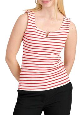 T-shirt Naf Naf Wally Rot für Frauen