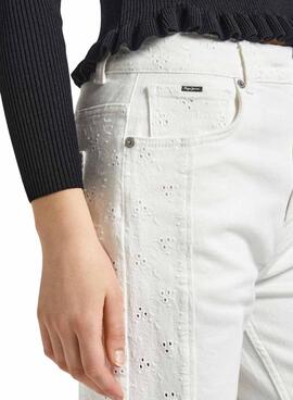 Jeans Pepe Jeans Straight Weiß für Damen