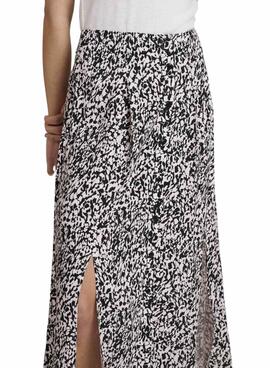 Rock Naf Naf Print Schwarz für Damen