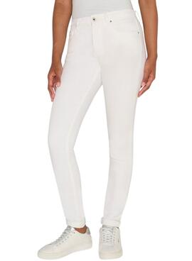 Hose Pepe Jeans Skinny Jeans Weiß für Damen