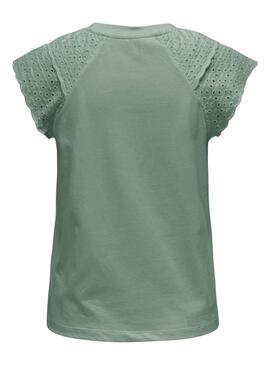 T-shirt Only Xiana Grün für Damen.