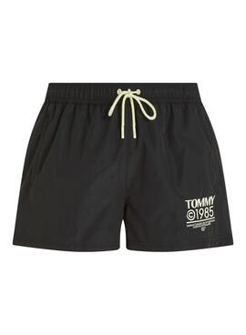 Badehose Tommy Jeans Slim Drawstring Blau für Herren