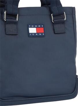 Tasche Tommy Jeans Uncovered Mini Tote Marineblau für Damen