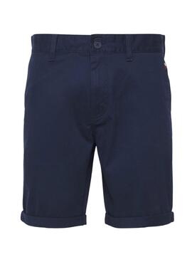 Bermudas Tommy Jeans Scanton Navy für Herren