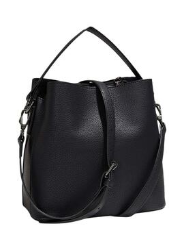 Tasche Pieces Mony Schwarz für Damen